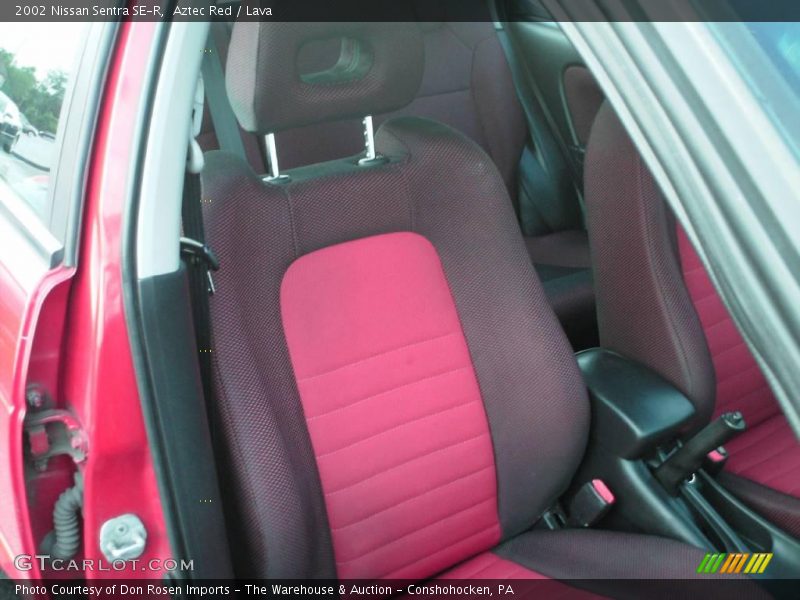 Aztec Red / Lava 2002 Nissan Sentra SE-R