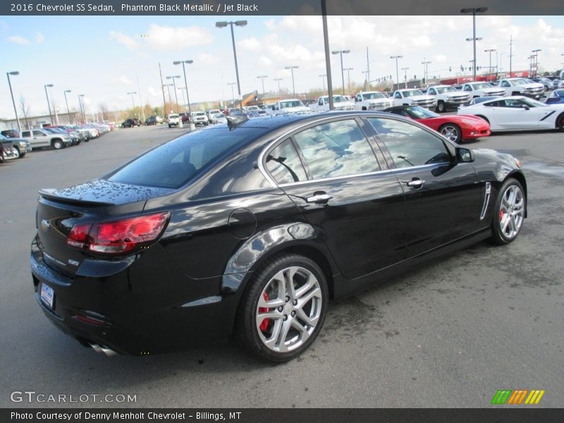 Phantom Black Metallic / Jet Black 2016 Chevrolet SS Sedan