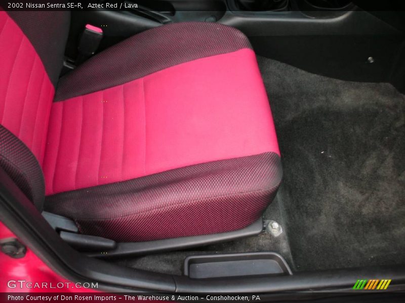 Aztec Red / Lava 2002 Nissan Sentra SE-R