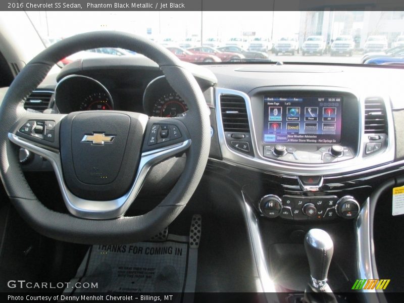 Dashboard of 2016 SS Sedan