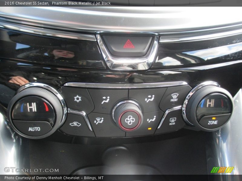 Controls of 2016 SS Sedan