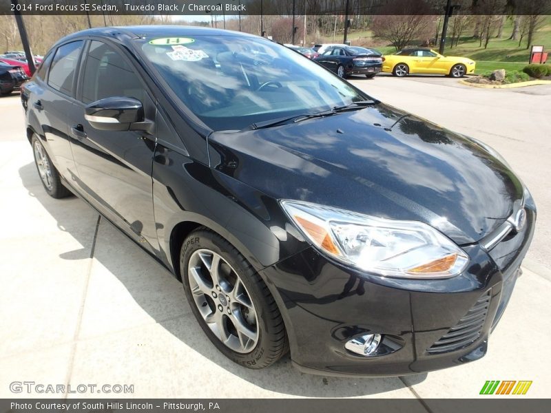 Tuxedo Black / Charcoal Black 2014 Ford Focus SE Sedan