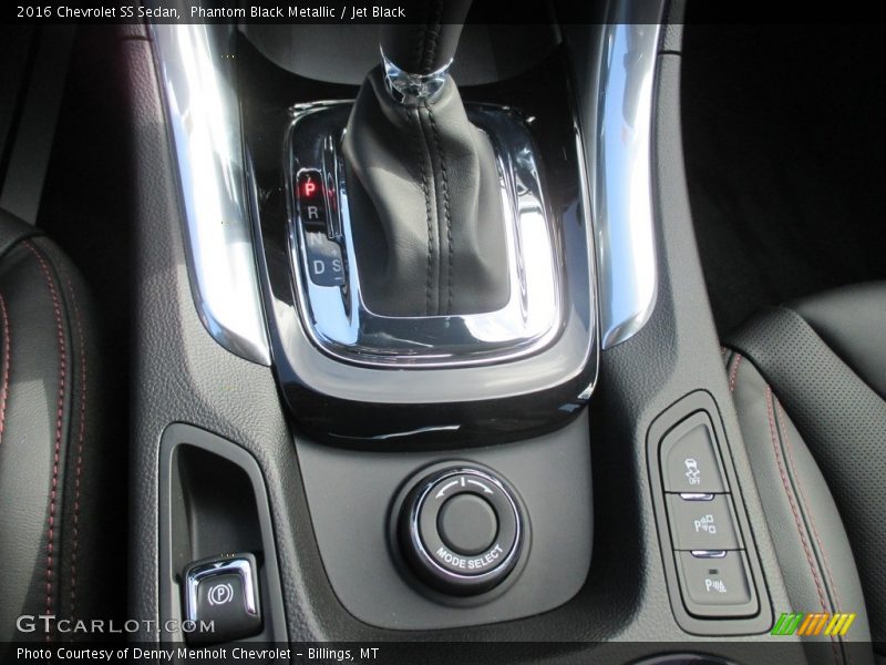 Controls of 2016 SS Sedan
