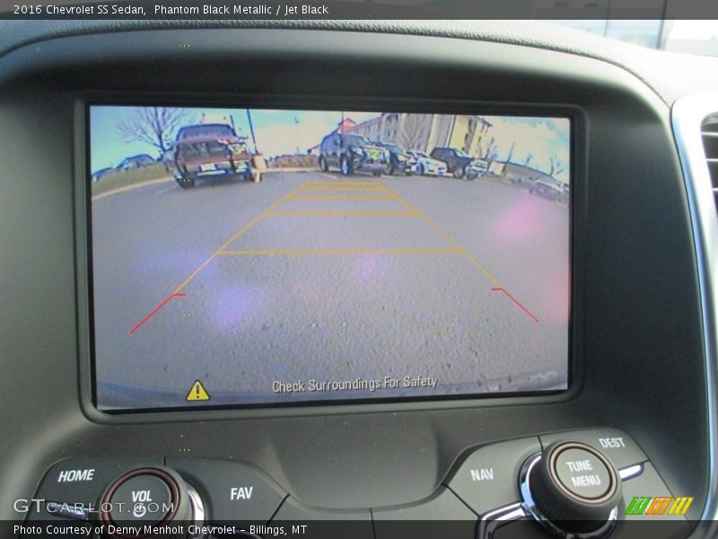 Controls of 2016 SS Sedan