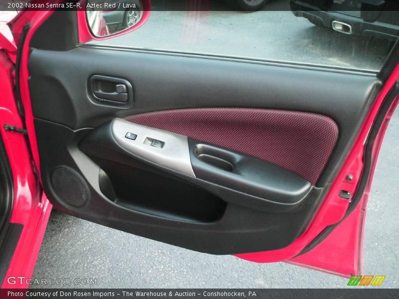 Aztec Red / Lava 2002 Nissan Sentra SE-R