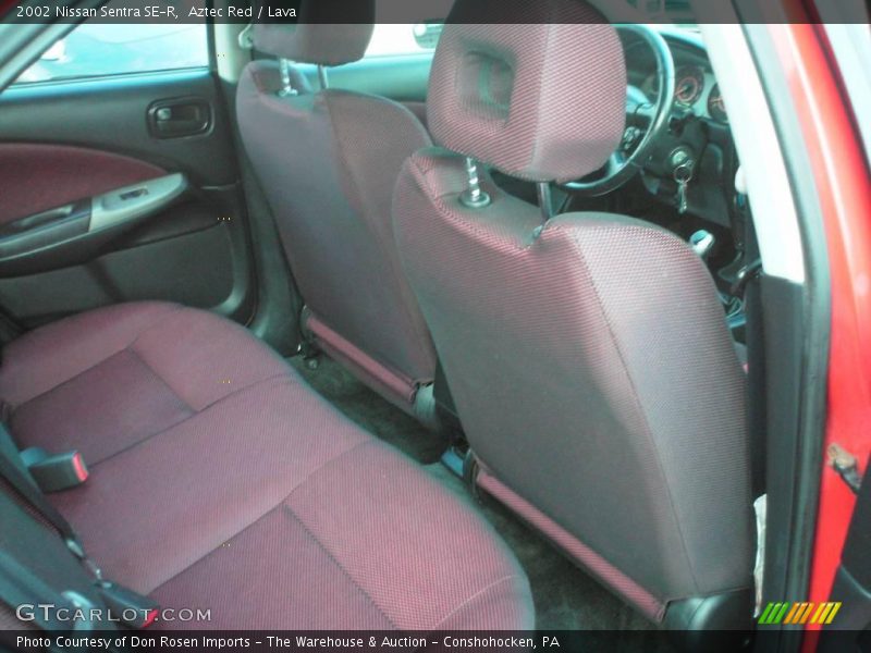 Aztec Red / Lava 2002 Nissan Sentra SE-R