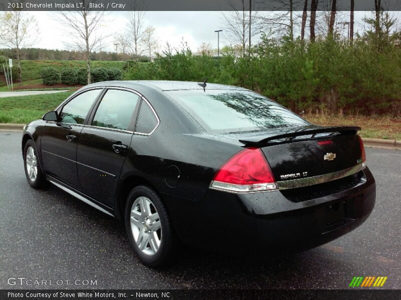 Black / Gray 2011 Chevrolet Impala LT