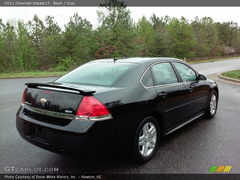 Black / Gray 2011 Chevrolet Impala LT