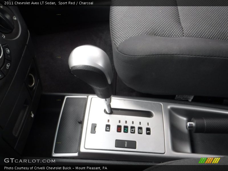Sport Red / Charcoal 2011 Chevrolet Aveo LT Sedan