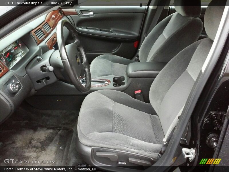 Black / Gray 2011 Chevrolet Impala LT