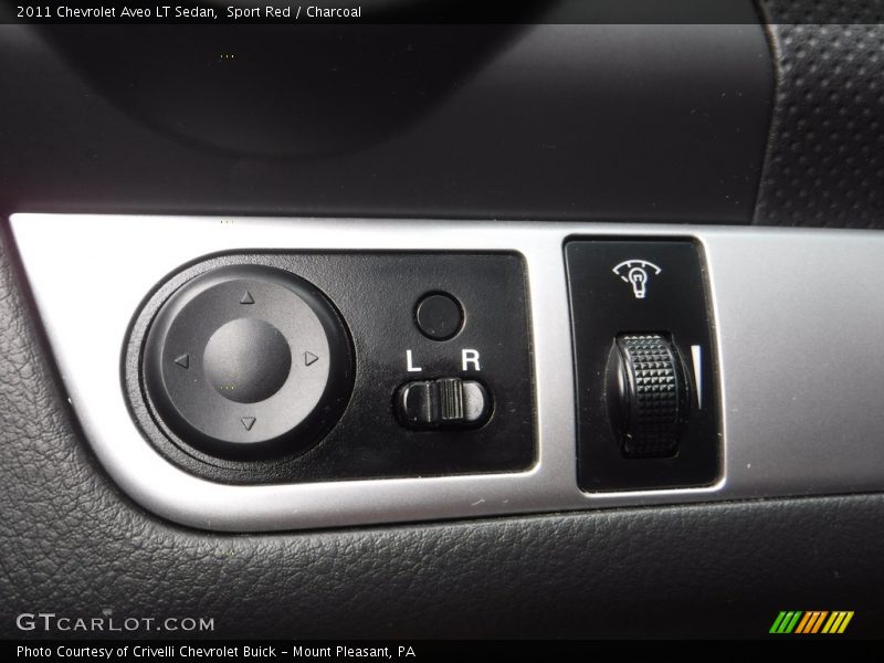 Sport Red / Charcoal 2011 Chevrolet Aveo LT Sedan