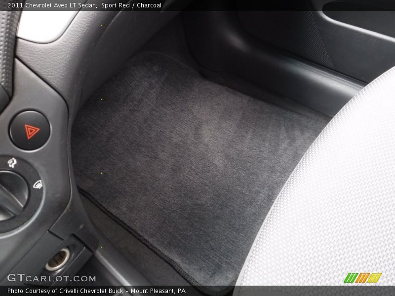 Sport Red / Charcoal 2011 Chevrolet Aveo LT Sedan