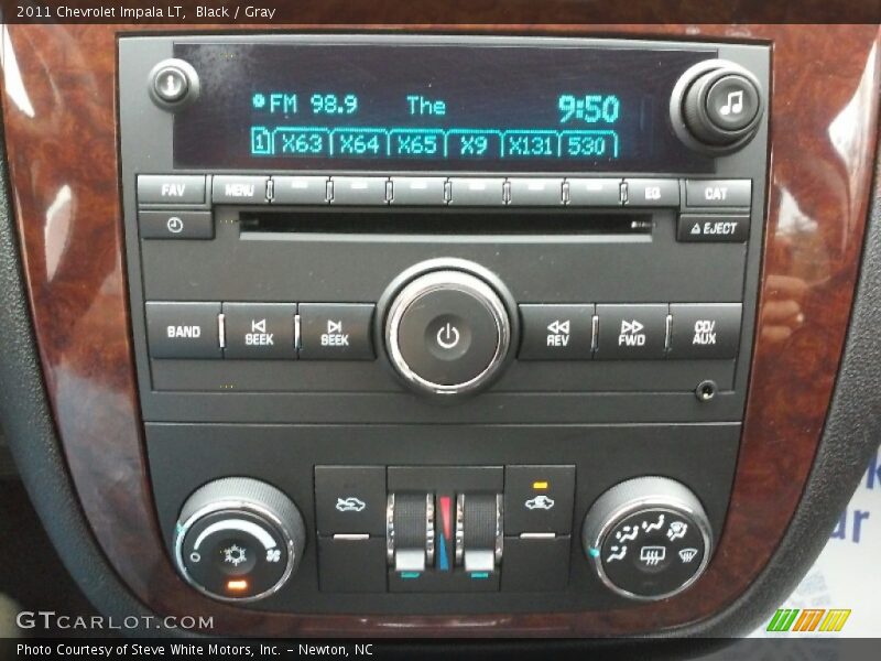 Black / Gray 2011 Chevrolet Impala LT