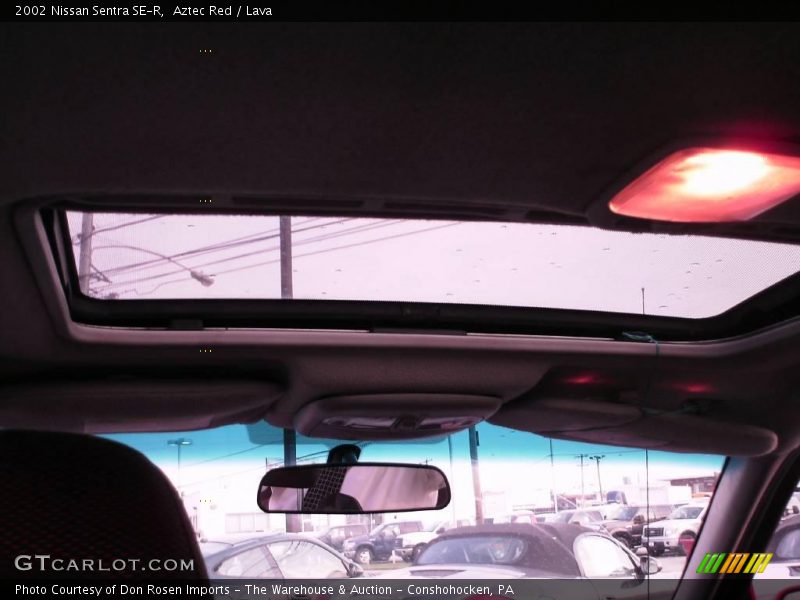 Aztec Red / Lava 2002 Nissan Sentra SE-R