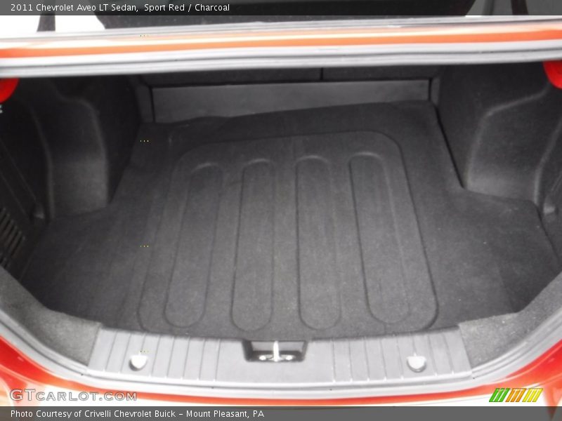 Sport Red / Charcoal 2011 Chevrolet Aveo LT Sedan