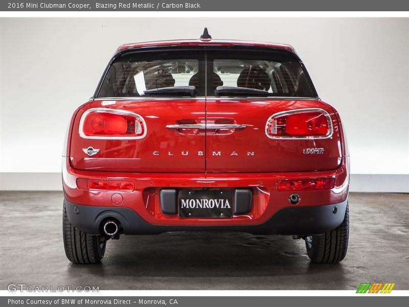 Blazing Red Metallic / Carbon Black 2016 Mini Clubman Cooper