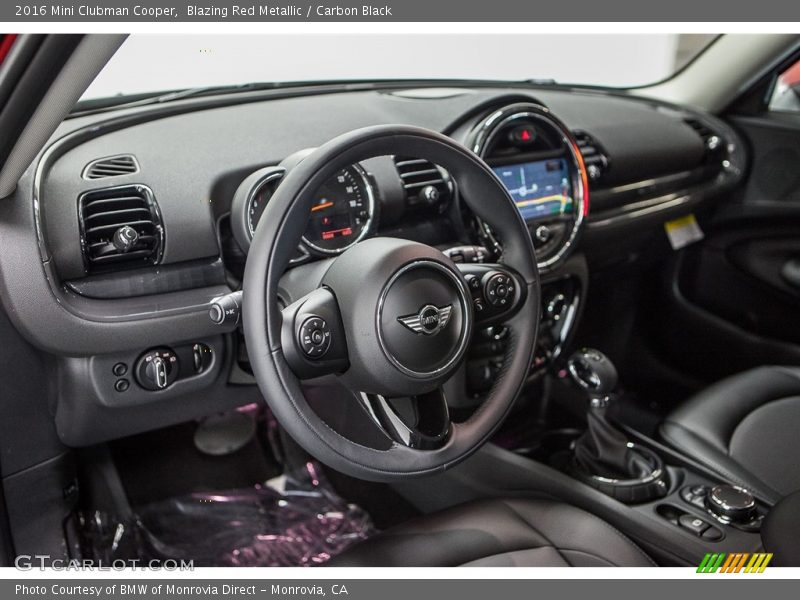 Blazing Red Metallic / Carbon Black 2016 Mini Clubman Cooper
