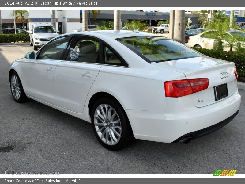 Ibis White / Velvet Beige 2014 Audi A6 2.0T Sedan