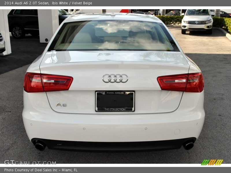 Ibis White / Velvet Beige 2014 Audi A6 2.0T Sedan