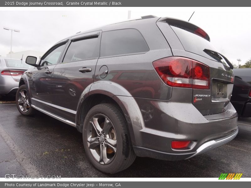 Granite Crystal Metallic / Black 2015 Dodge Journey Crossroad