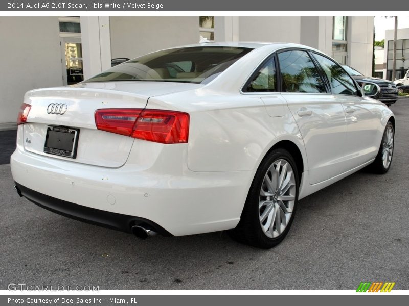 Ibis White / Velvet Beige 2014 Audi A6 2.0T Sedan