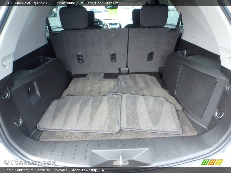 Summit White / Jet Black/Light Titanium 2010 Chevrolet Equinox LS