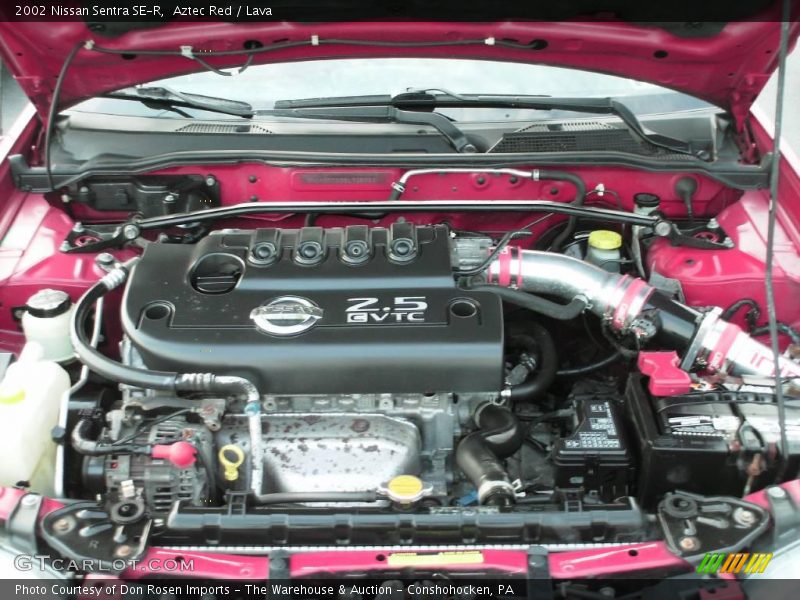 Aztec Red / Lava 2002 Nissan Sentra SE-R