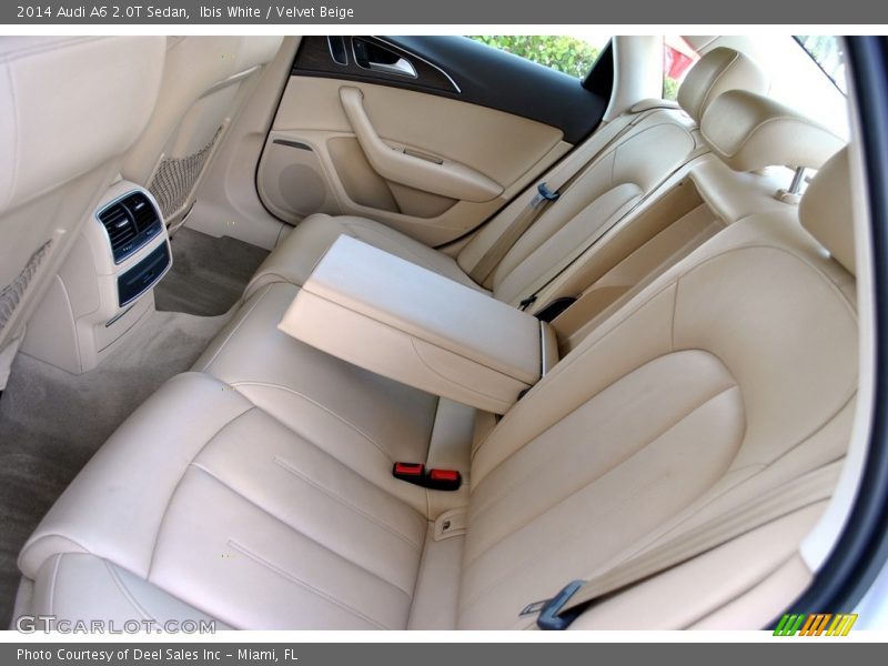 Ibis White / Velvet Beige 2014 Audi A6 2.0T Sedan