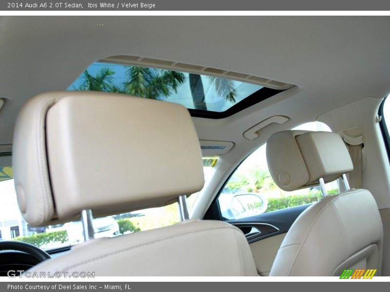 Ibis White / Velvet Beige 2014 Audi A6 2.0T Sedan