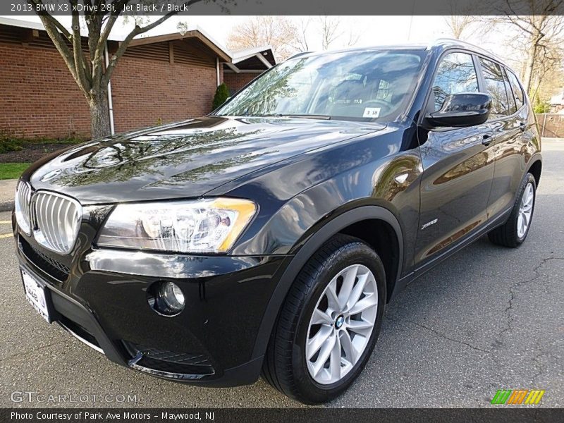 Jet Black / Black 2013 BMW X3 xDrive 28i