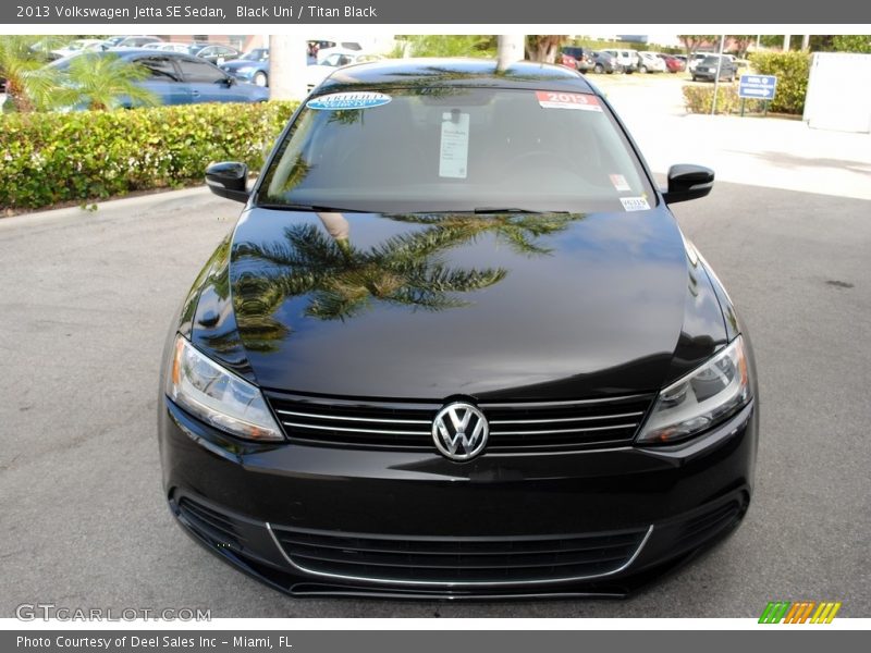 Black Uni / Titan Black 2013 Volkswagen Jetta SE Sedan