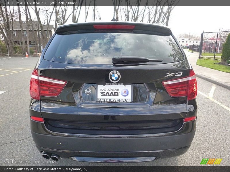 Jet Black / Black 2013 BMW X3 xDrive 28i