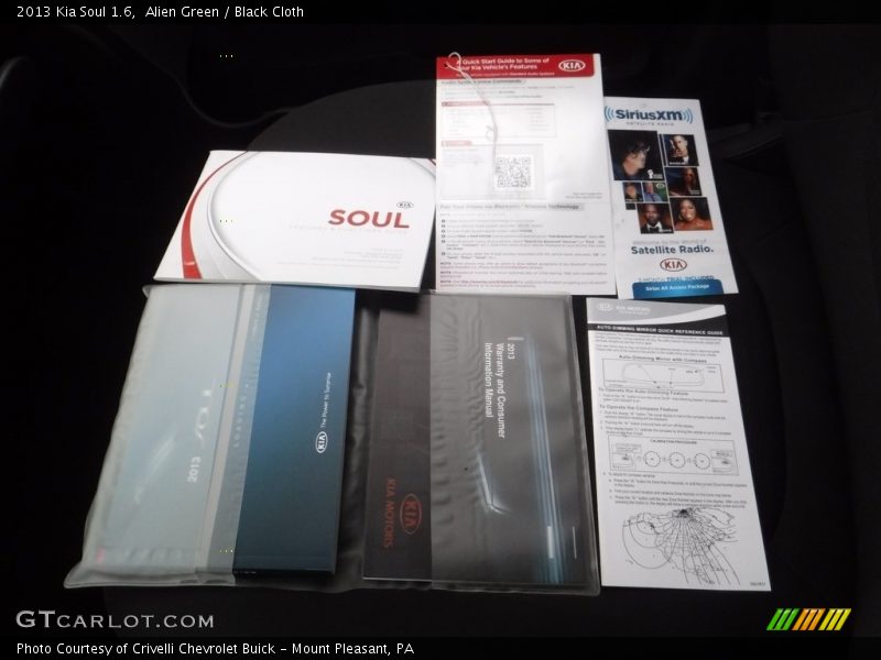 Alien Green / Black Cloth 2013 Kia Soul 1.6