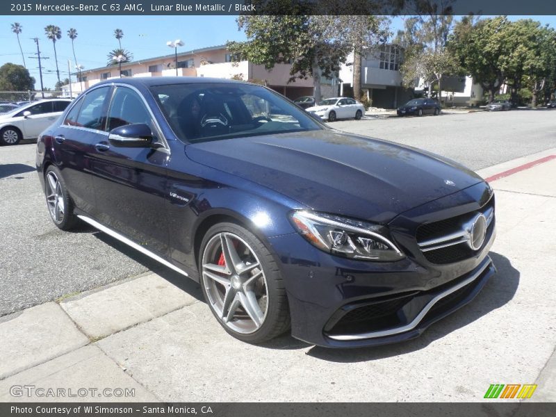 Front 3/4 View of 2015 C 63 AMG