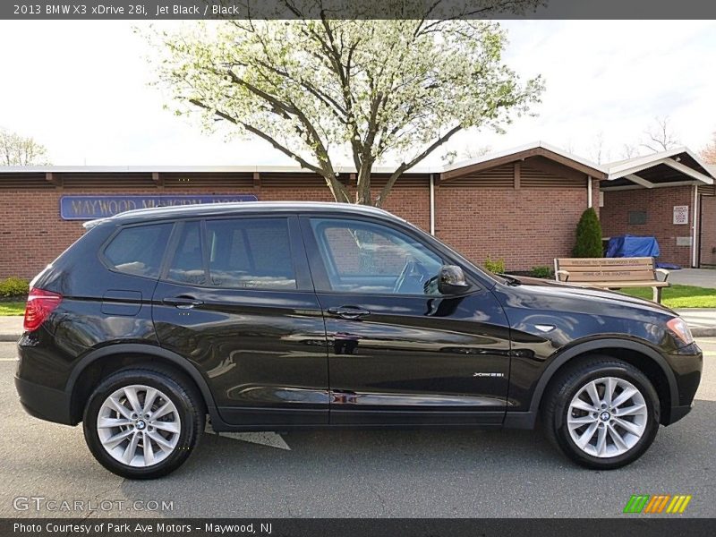 Jet Black / Black 2013 BMW X3 xDrive 28i
