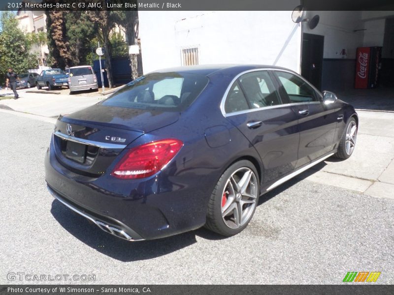  2015 C 63 AMG Lunar Blue Metallic