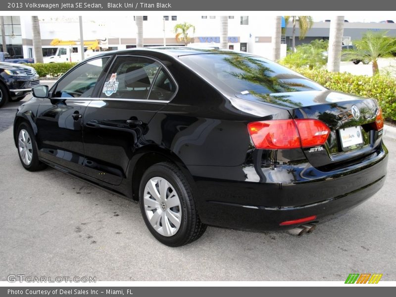 Black Uni / Titan Black 2013 Volkswagen Jetta SE Sedan