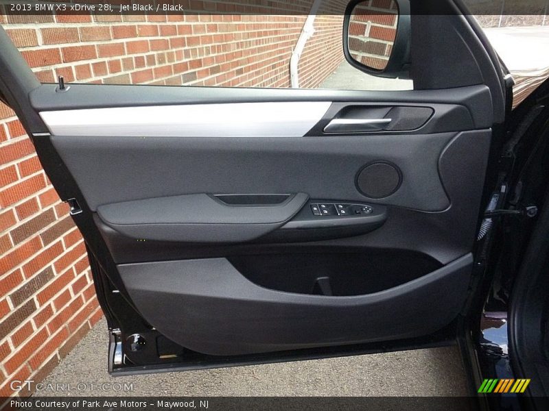 Jet Black / Black 2013 BMW X3 xDrive 28i