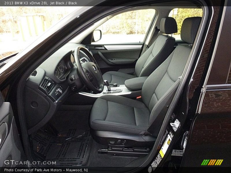 Jet Black / Black 2013 BMW X3 xDrive 28i