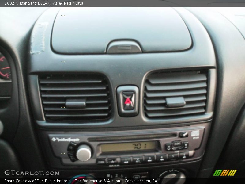Aztec Red / Lava 2002 Nissan Sentra SE-R