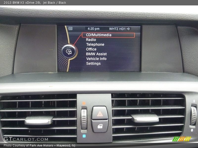 Jet Black / Black 2013 BMW X3 xDrive 28i