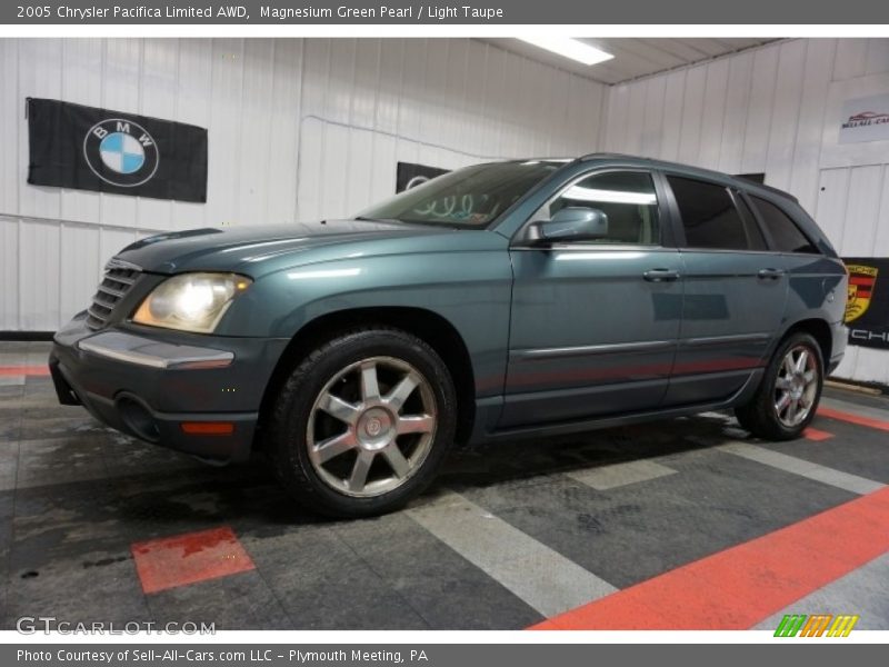 Magnesium Green Pearl / Light Taupe 2005 Chrysler Pacifica Limited AWD