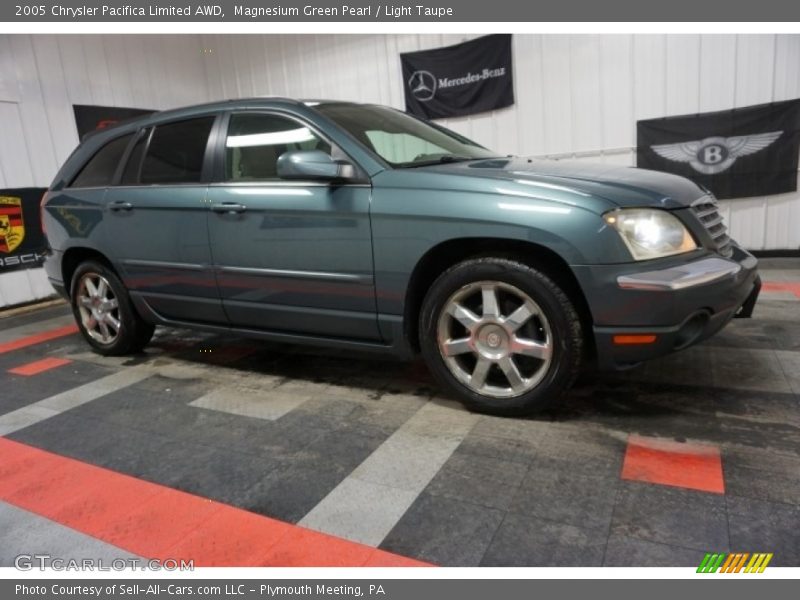 Magnesium Green Pearl / Light Taupe 2005 Chrysler Pacifica Limited AWD