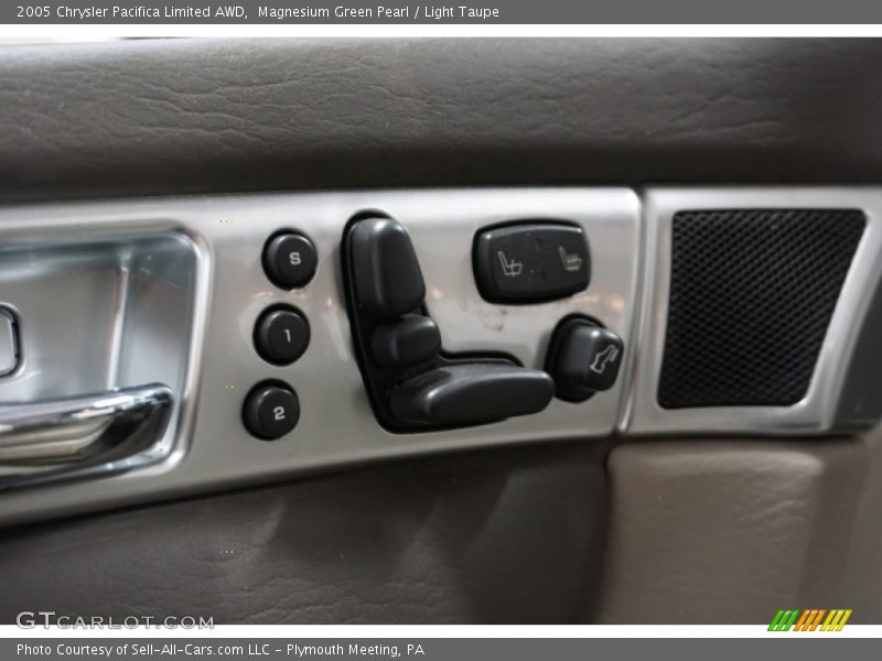 Magnesium Green Pearl / Light Taupe 2005 Chrysler Pacifica Limited AWD