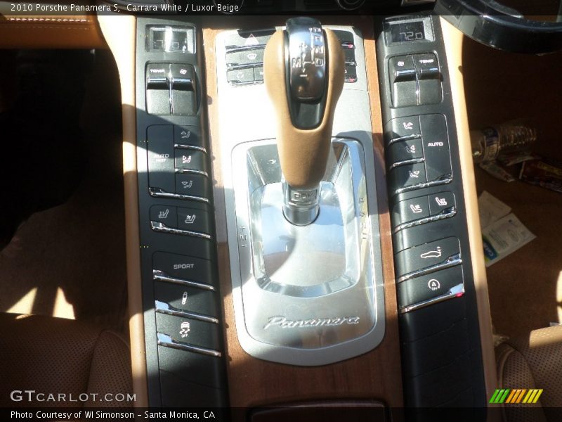 Carrara White / Luxor Beige 2010 Porsche Panamera S