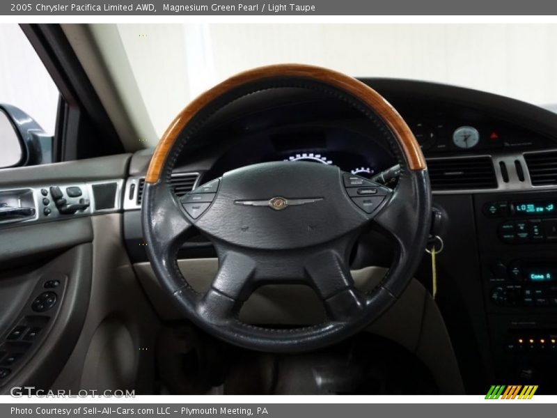 Magnesium Green Pearl / Light Taupe 2005 Chrysler Pacifica Limited AWD