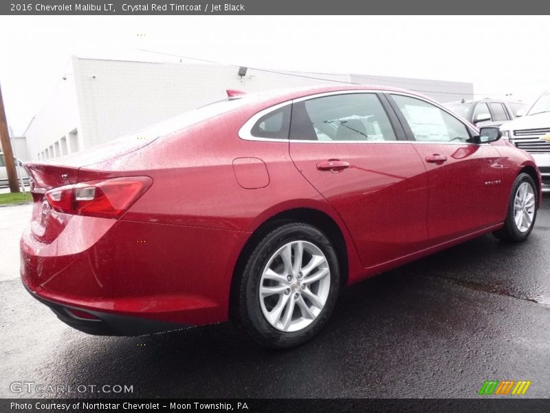 Crystal Red Tintcoat / Jet Black 2016 Chevrolet Malibu LT