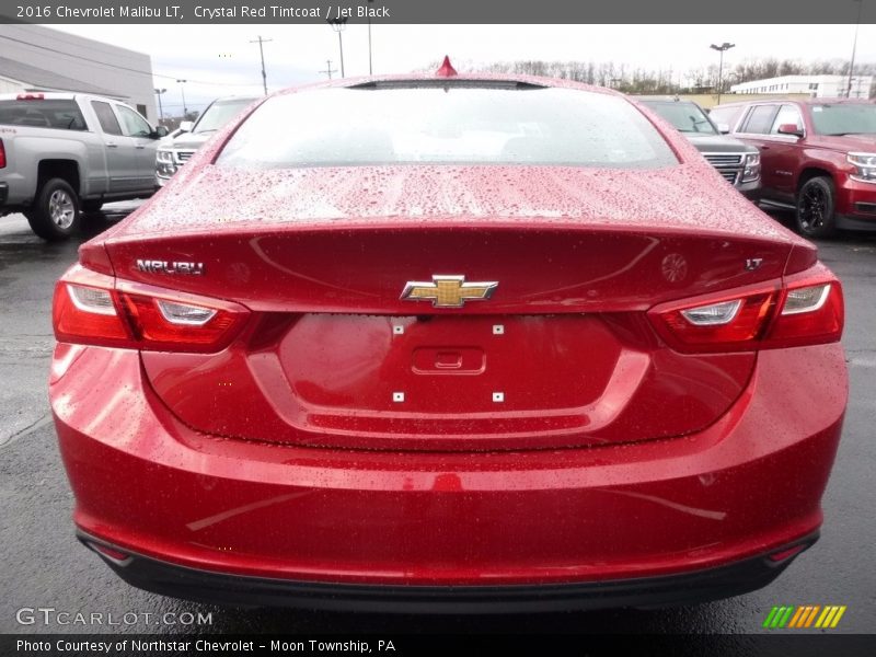 Crystal Red Tintcoat / Jet Black 2016 Chevrolet Malibu LT