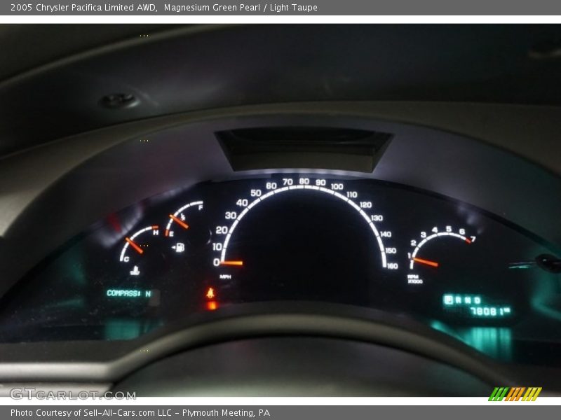 Magnesium Green Pearl / Light Taupe 2005 Chrysler Pacifica Limited AWD