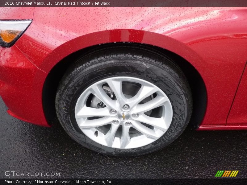 Crystal Red Tintcoat / Jet Black 2016 Chevrolet Malibu LT